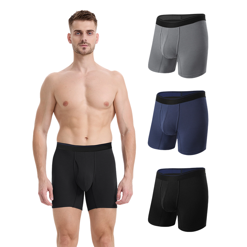 Mesh Soğutmalı Erkek Boxer Külot